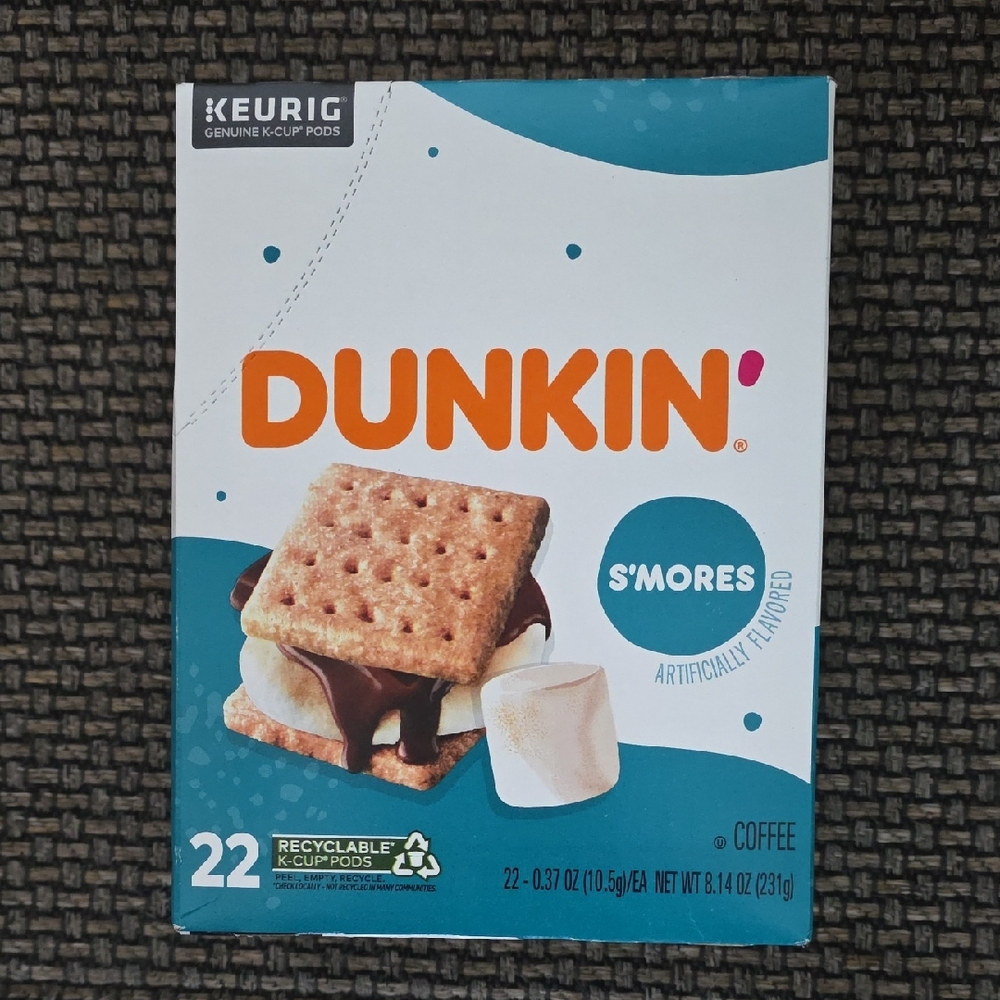 Dunkin' S'mores Coffee Pods - 22 Count